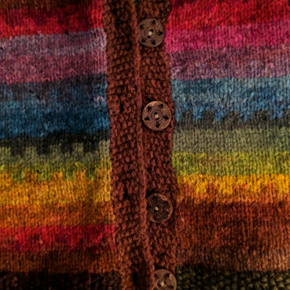 Handknit crop vest - Picture 3 of 6